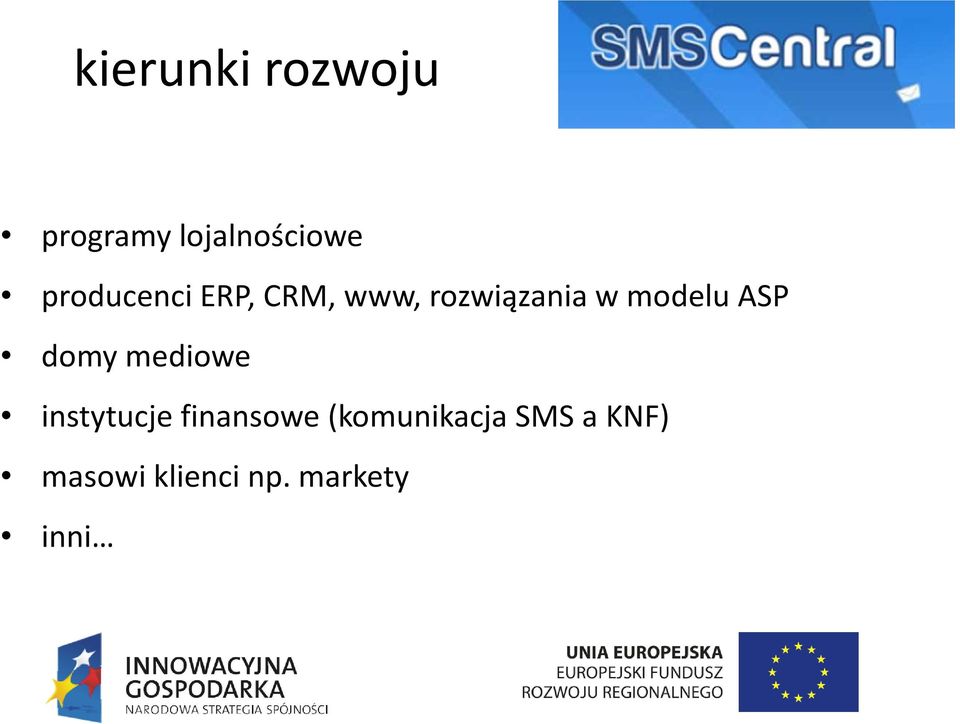 modelu ASP domy mediowe instytucje finansowe