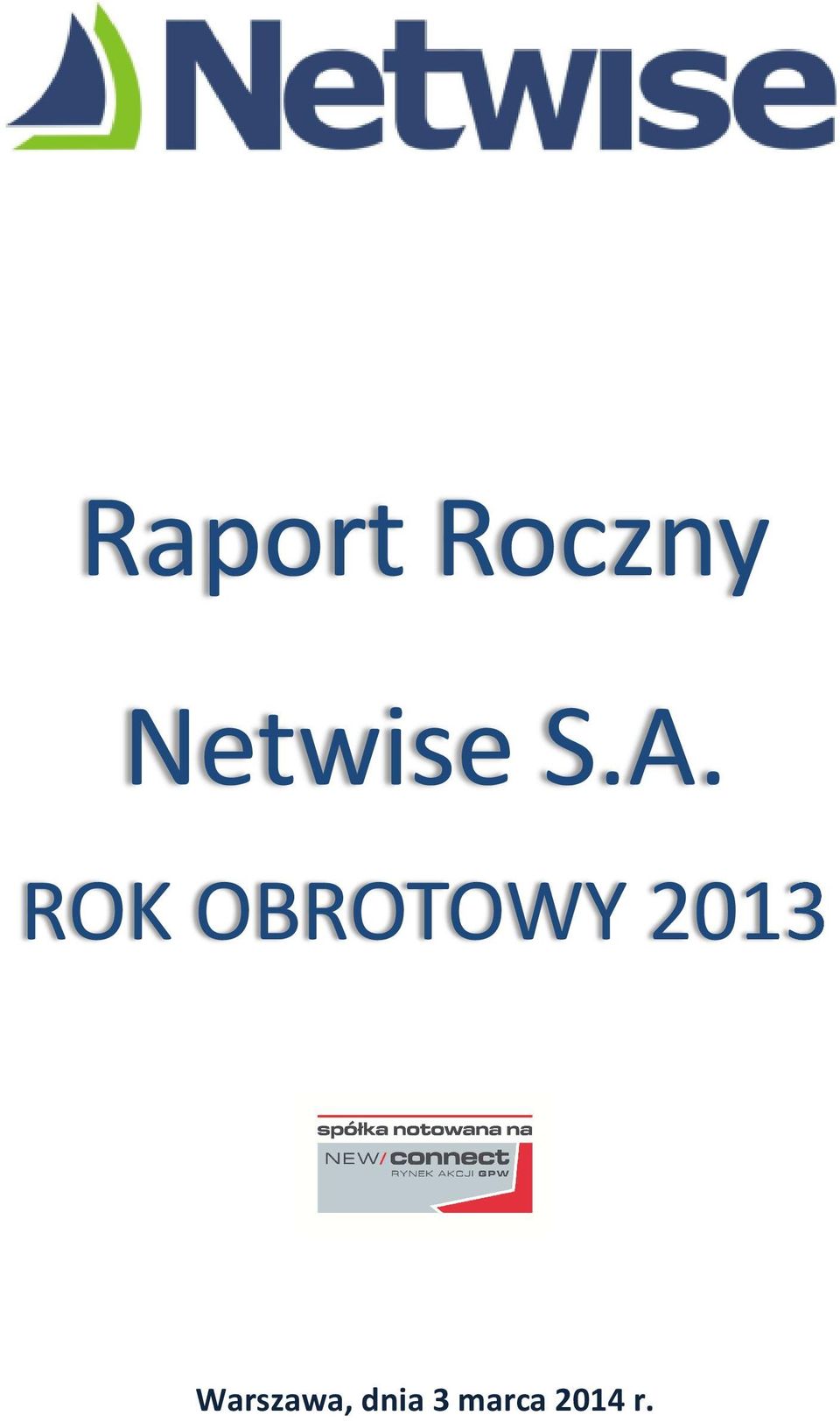 ROK OBROTOWY 2013