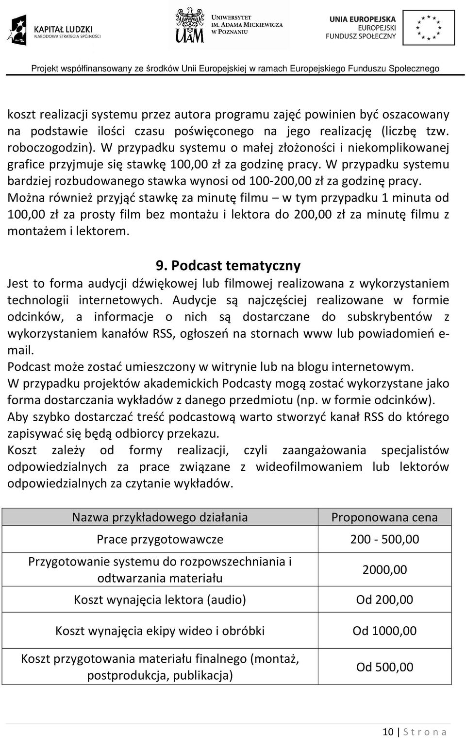 W przypadku systemu bardziej rozbudowanego stawka wynosi od 100-200,00 zł za godzinę pracy.