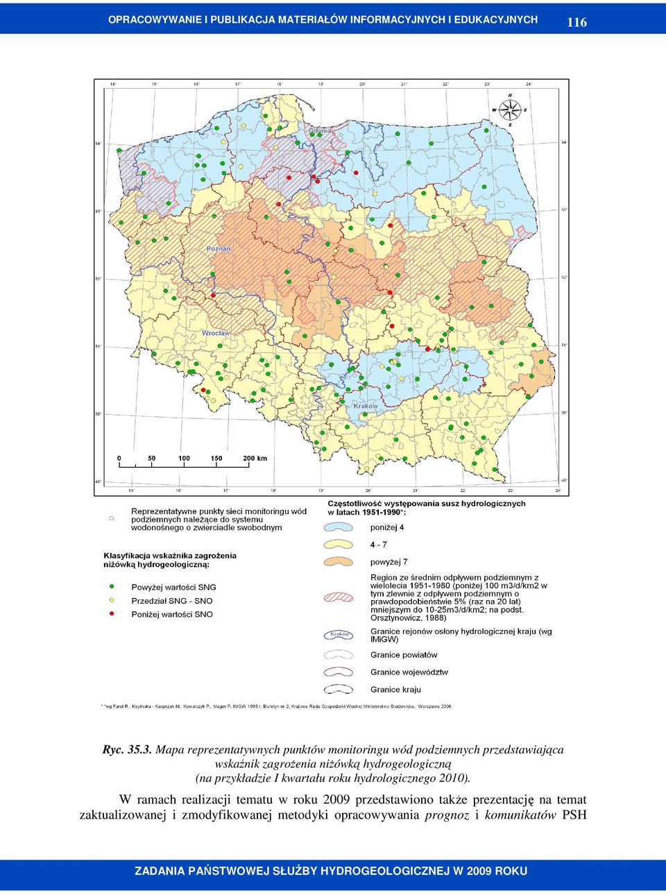 zagroŝenia niŝówką hydrogeologiczną (na przykładzie I kwartału roku hydrologicznego