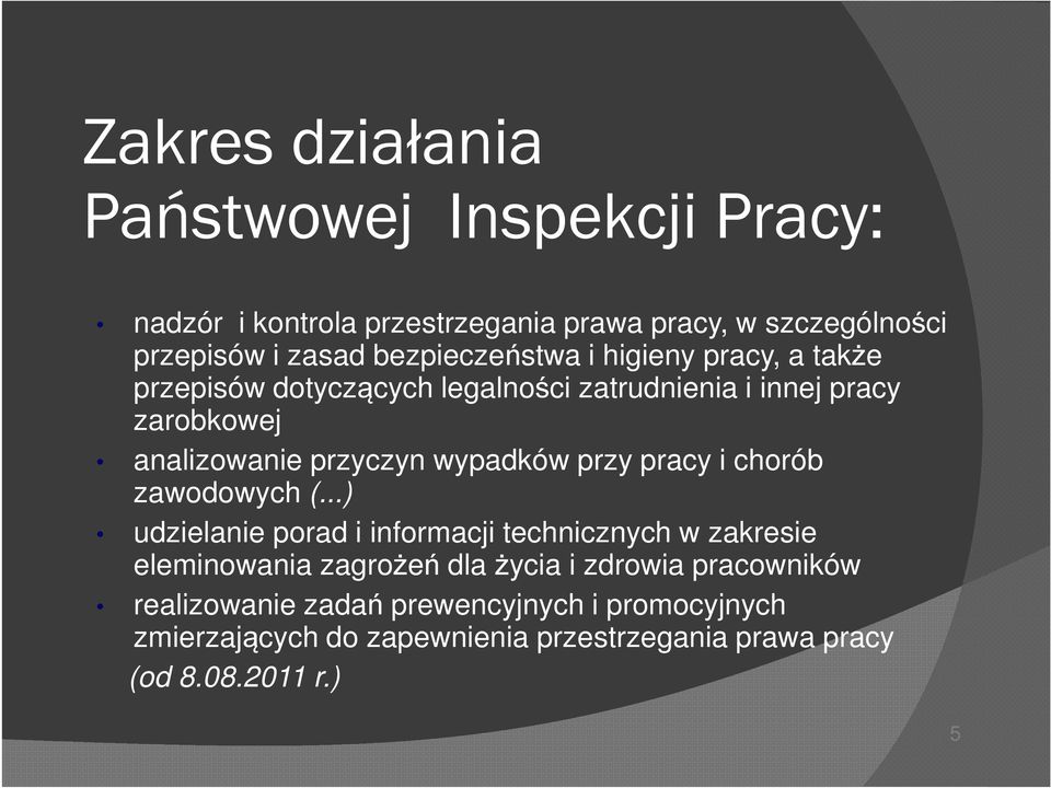 wypadków przy pracy i chorób zawodowych (.