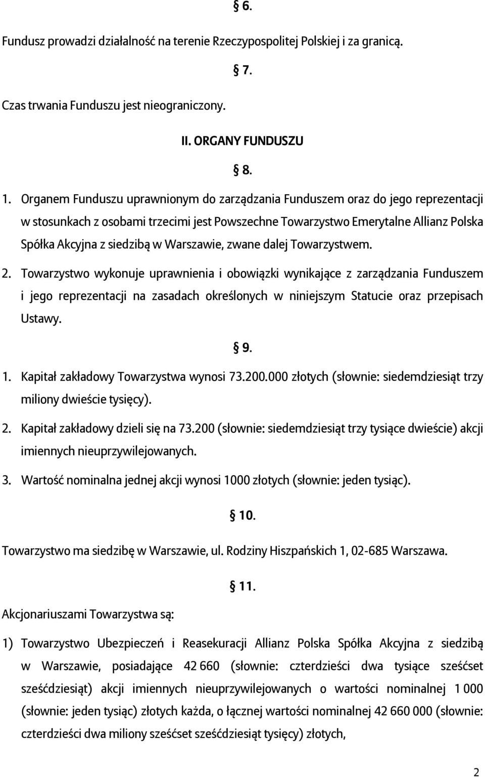 Warszawie, zwane dalej Towarzystwem. 2.