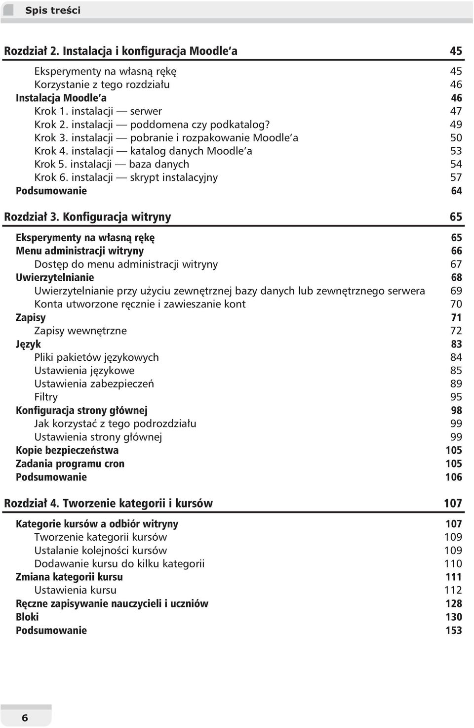 instalacji skrypt instalacyjny 57 Podsumowanie 64 Rozdzia 3.