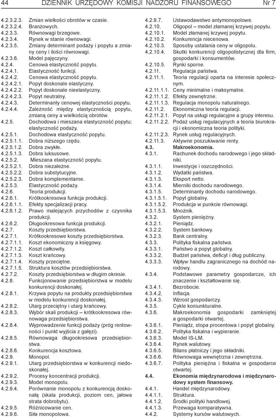 4.2.4.2.2. Popyt doskonale nieelastyczny. 4.2.4.2.3. Popyt neutralny. 4.2.4.3. Determinanty cenowej elastyczności popytu. 4.2.4.4. Zależność między elastycznością popytu, zmianą ceny a wielkością obrotów.