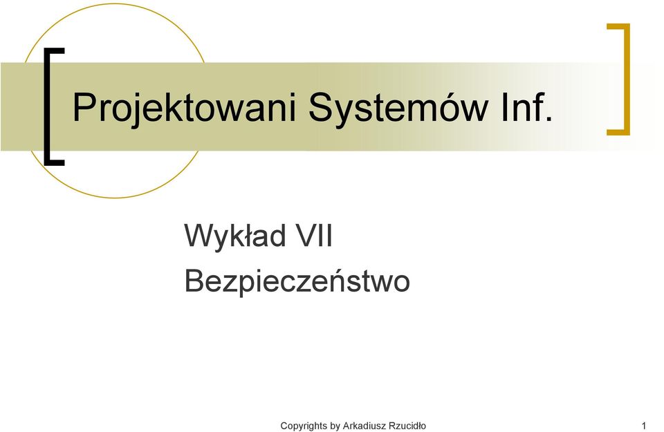 Bezpieczeństwo