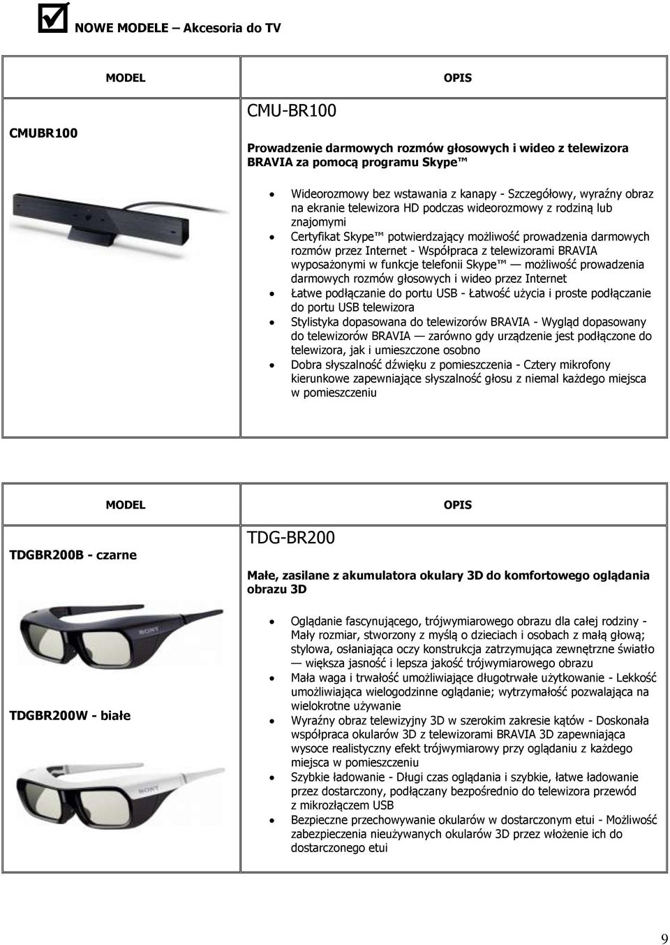 wyposażonymi w funkcje telefonii Skype możliwość prowadzenia darmowych rozmów głosowych i wideo przez Internet Łatwe podłączanie do portu USB - Łatwość użycia i proste podłączanie do portu USB