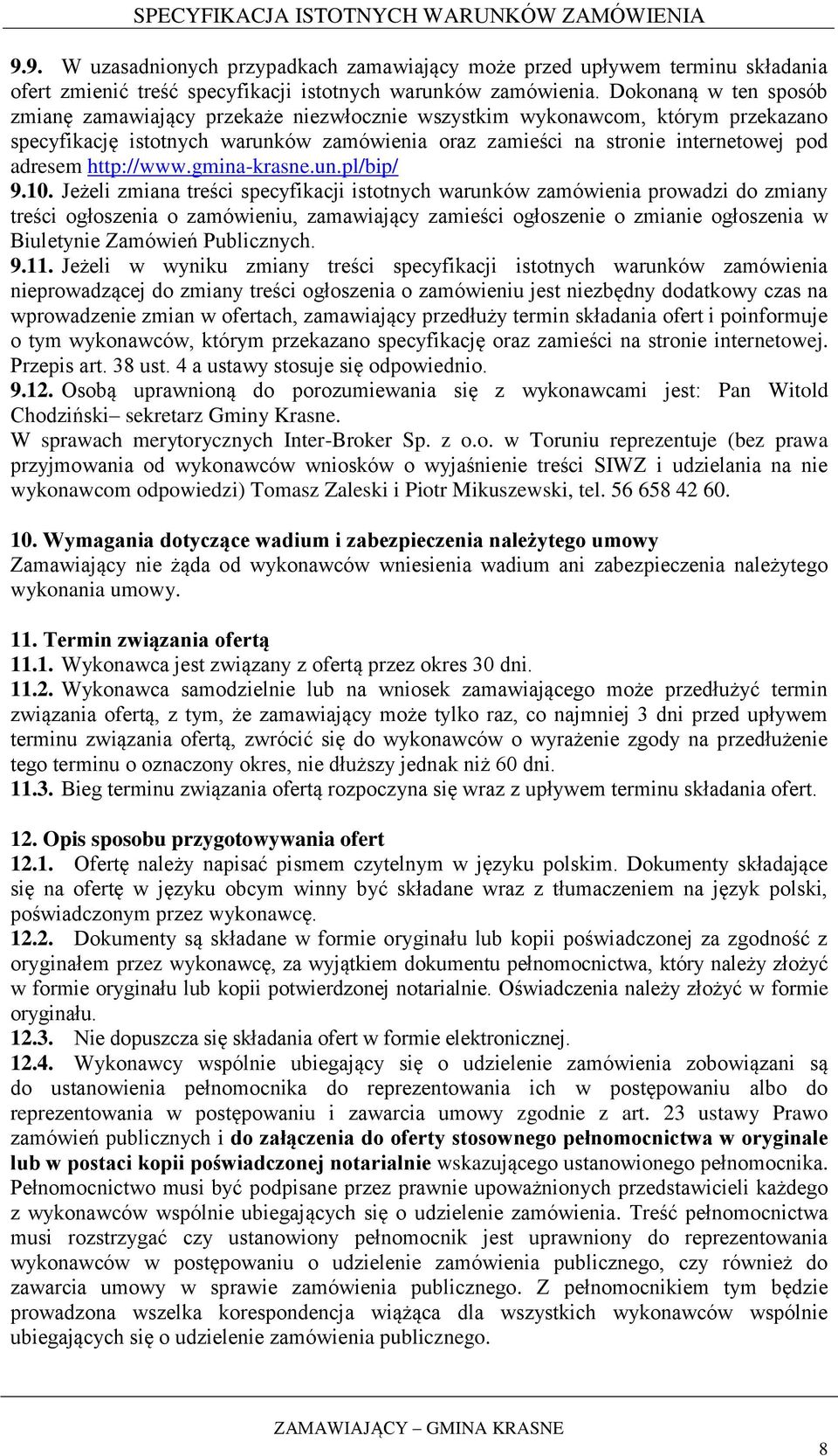 http://www.gmina-krasne.un.pl/bip/ 9.10.