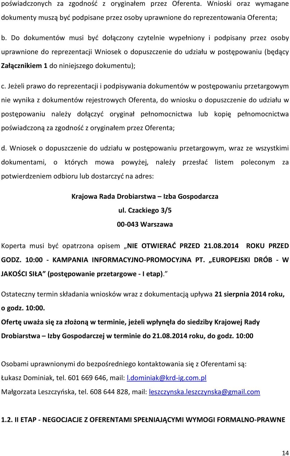 dokumentu); c.