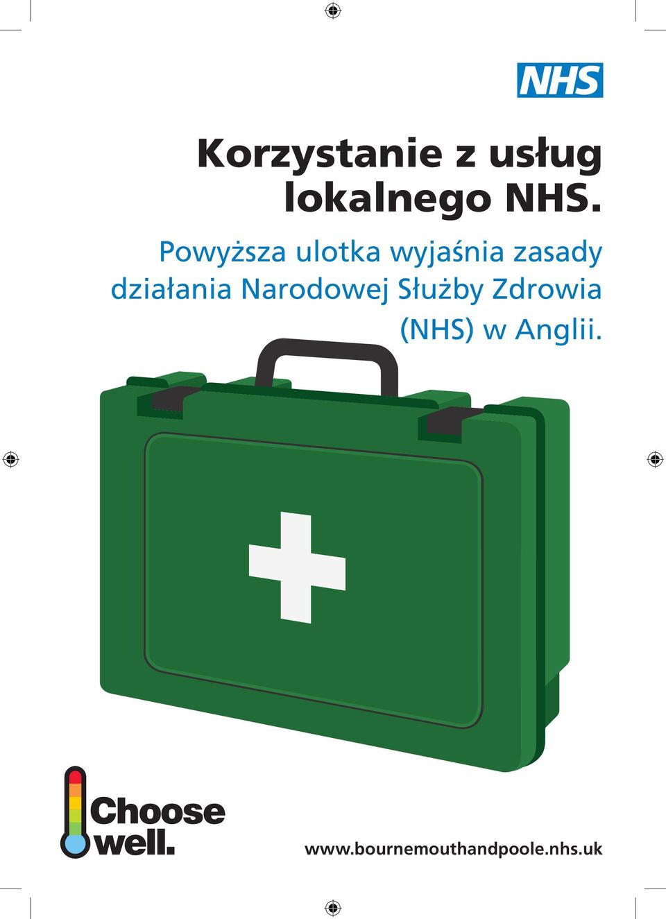działania Narodowej Służby Zdrowia (NHS)
