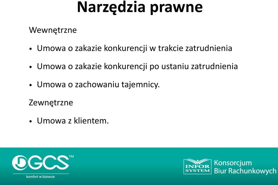 zakazie konkurencji po ustaniu zatrudnienia