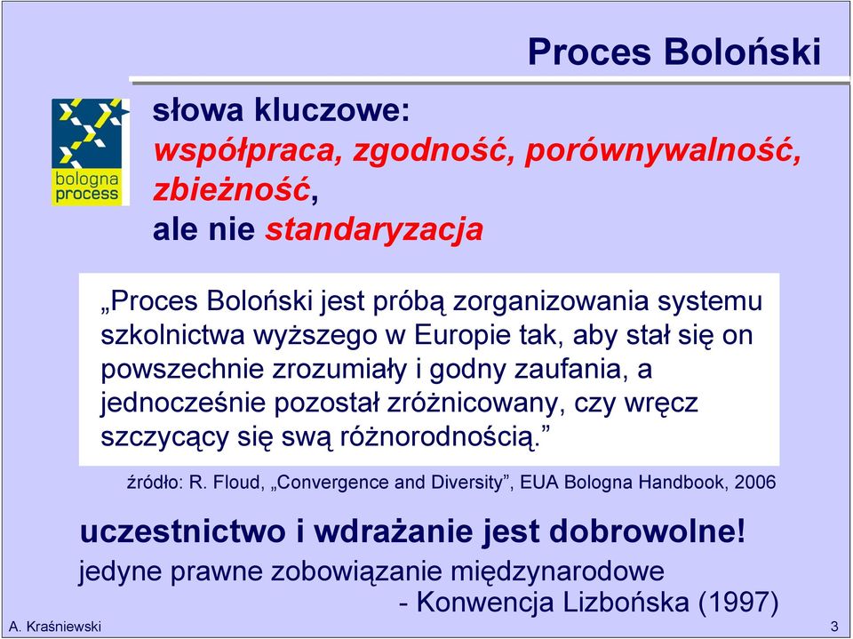 jednocześnie pozostał zróżnicowany, czy wręcz szczycący się swą różnorodnością. źródło: R.