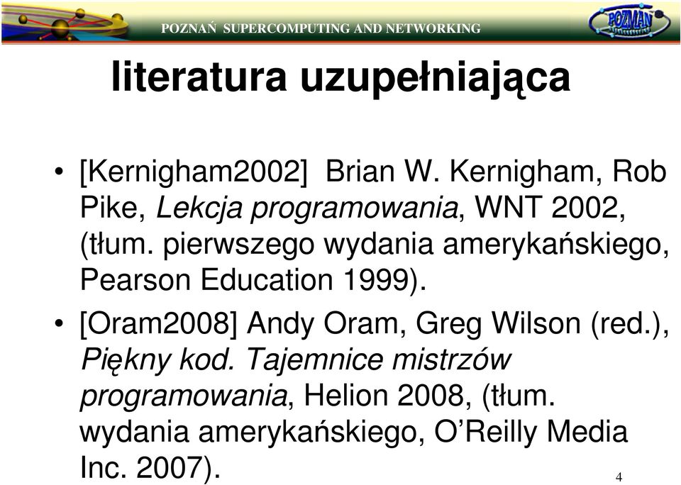 pierwszego wydania amerykaskiego, Pearson Education 1999).