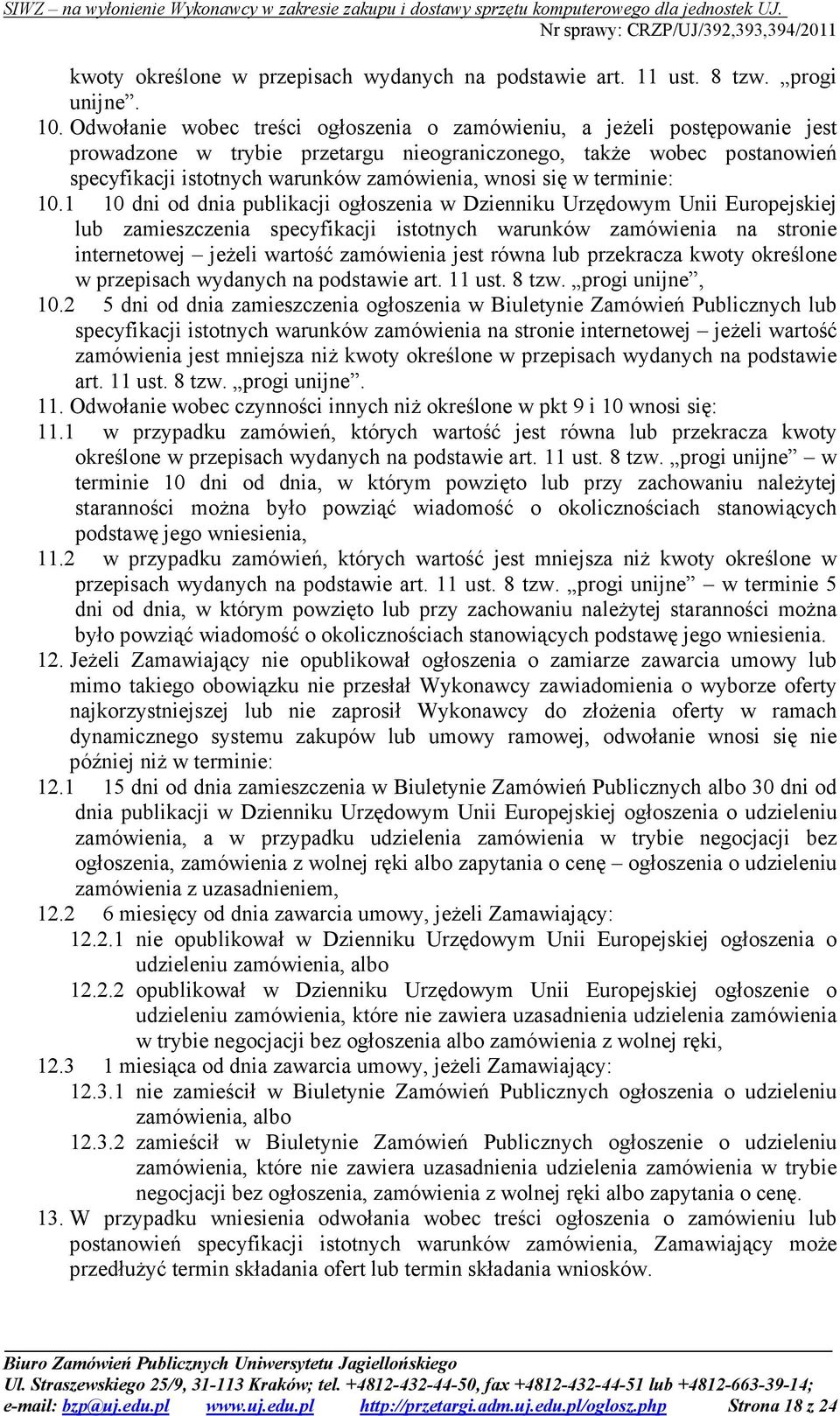 się w terminie: 10.
