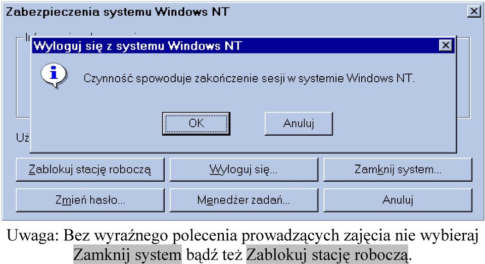 zajęcia nie wybieraj Zamknij