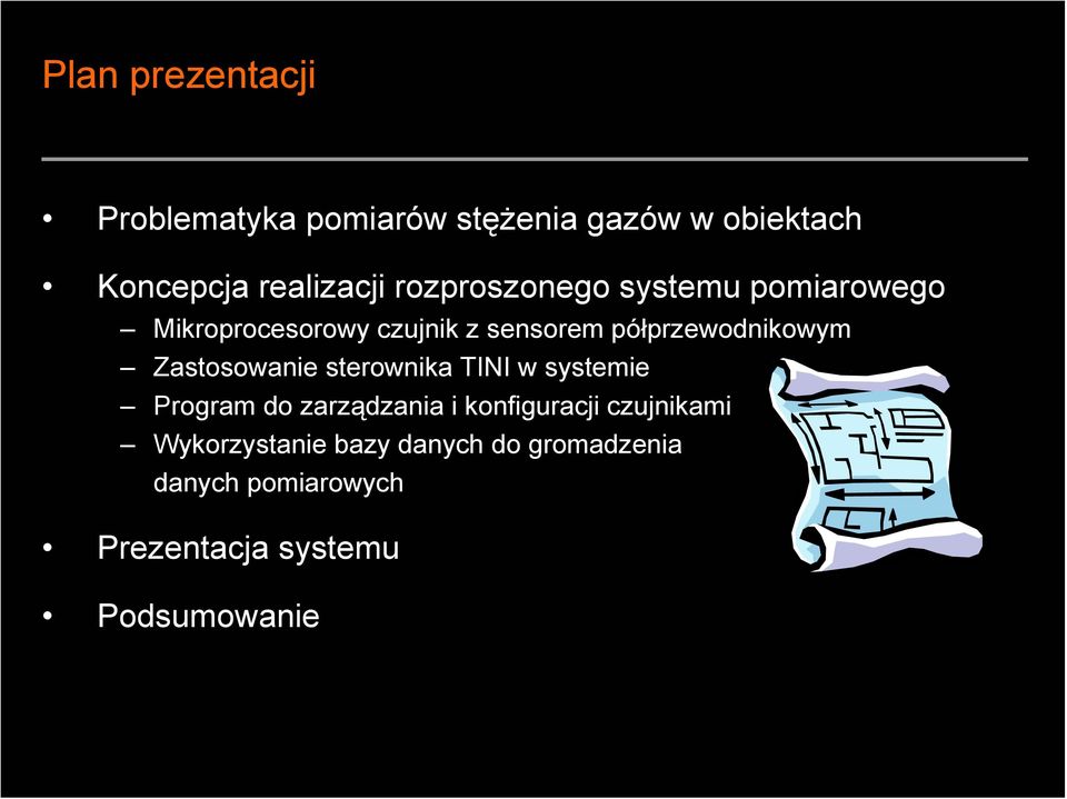 Zastosowanie sterownika TINI w systemie Program do zarządzania i konfiguracji czujnikami