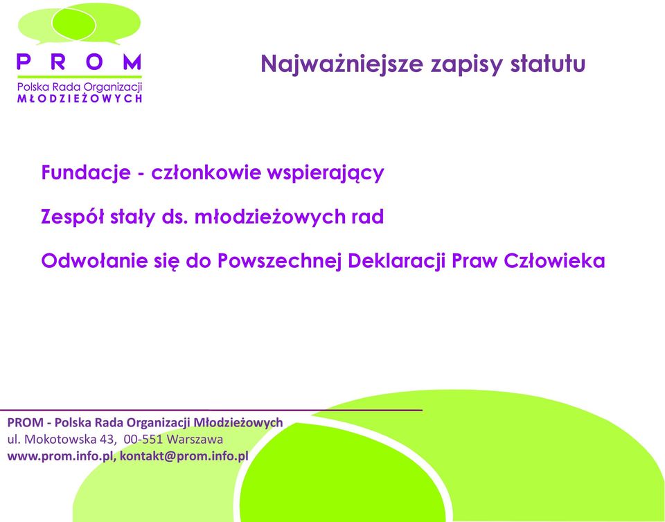 ds. młodzieżowych rad Odwołanie się