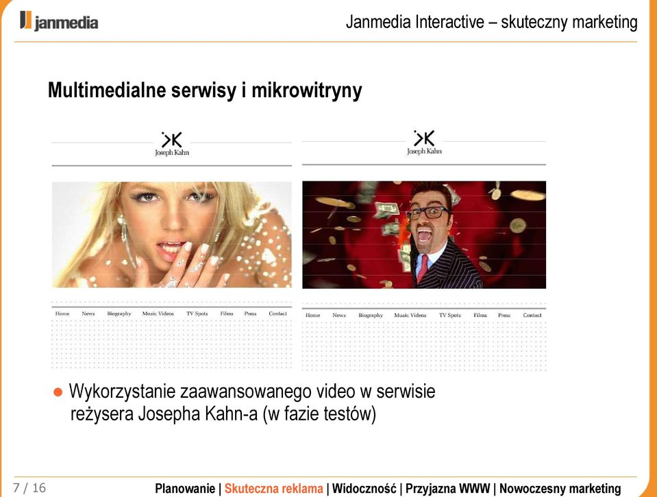 zaawansowanego video w serwisie