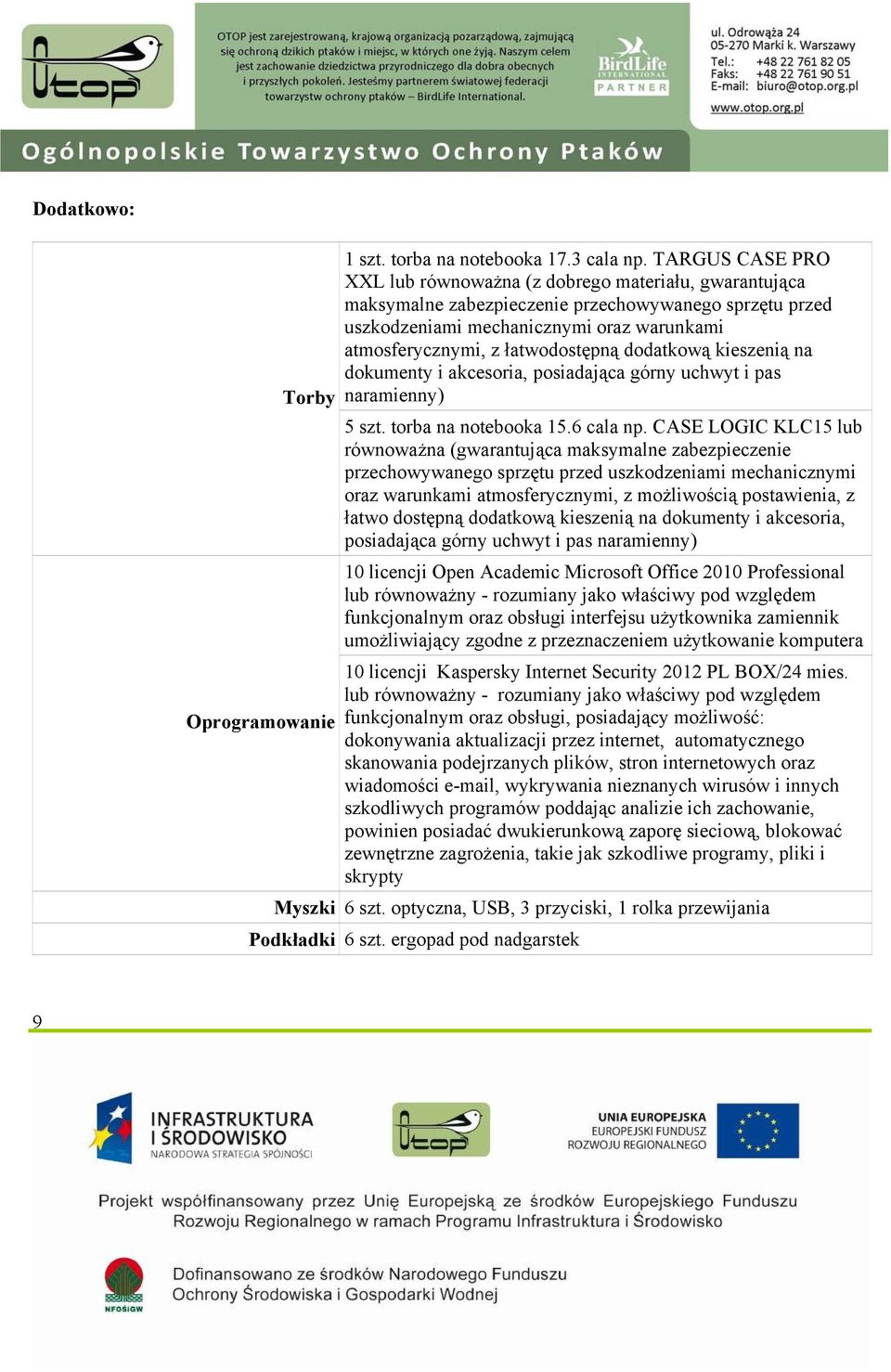 łatwodostępną dodatkową kieszenią na dokumenty i akcesoria, posiadająca górny uchwyt i pas naramienny) 5 szt. torba na notebooka 15.6 cala np.