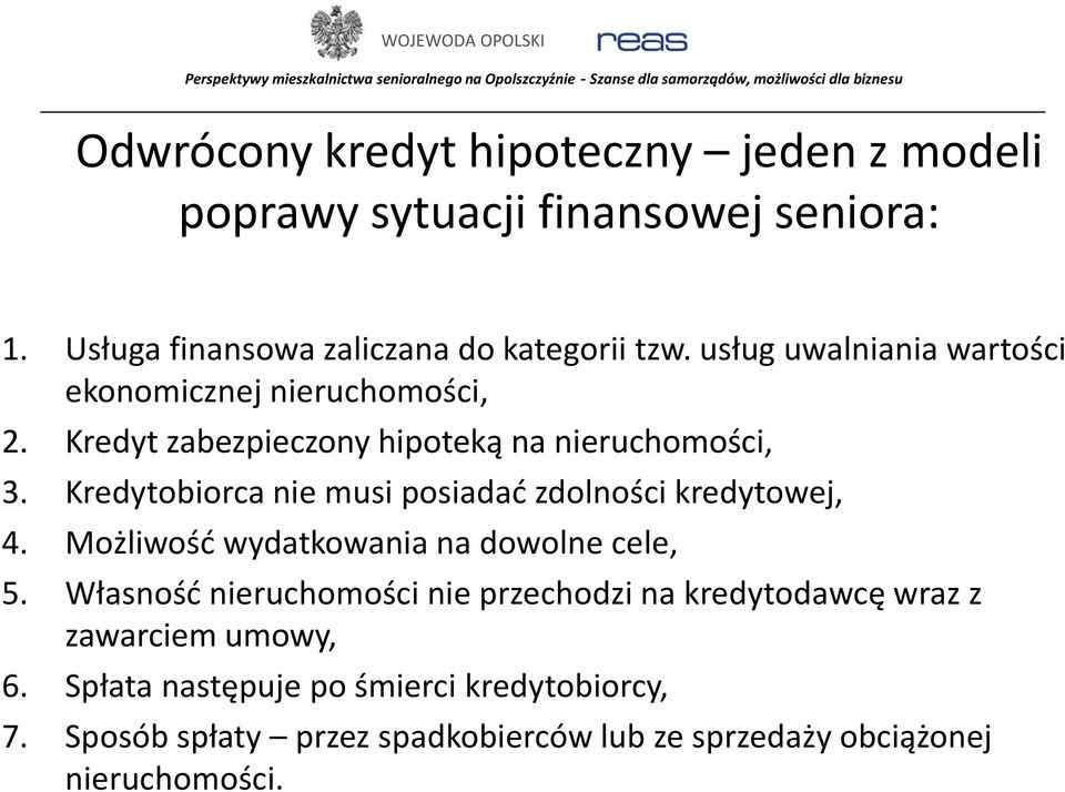 Kredytobiorca nie musi posiadać zdolności kredytowej, 4. Możliwość wydatkowania na dowolne cele, 5.