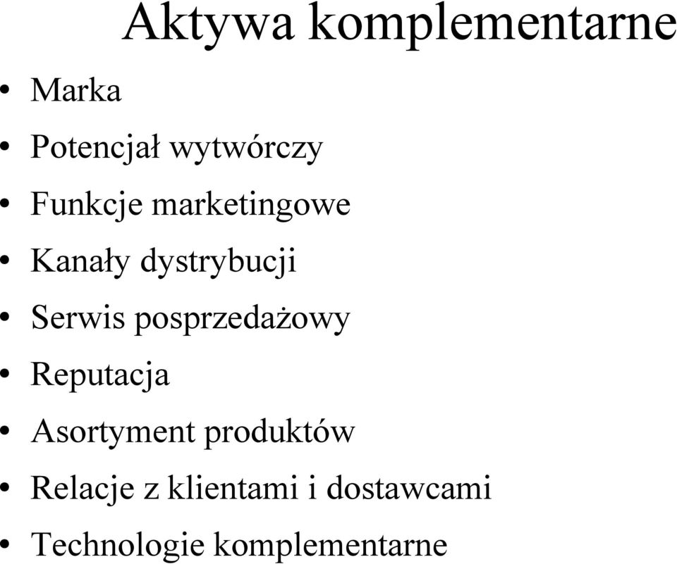 psprzedażwy Reputacja Asrtyment prduktów