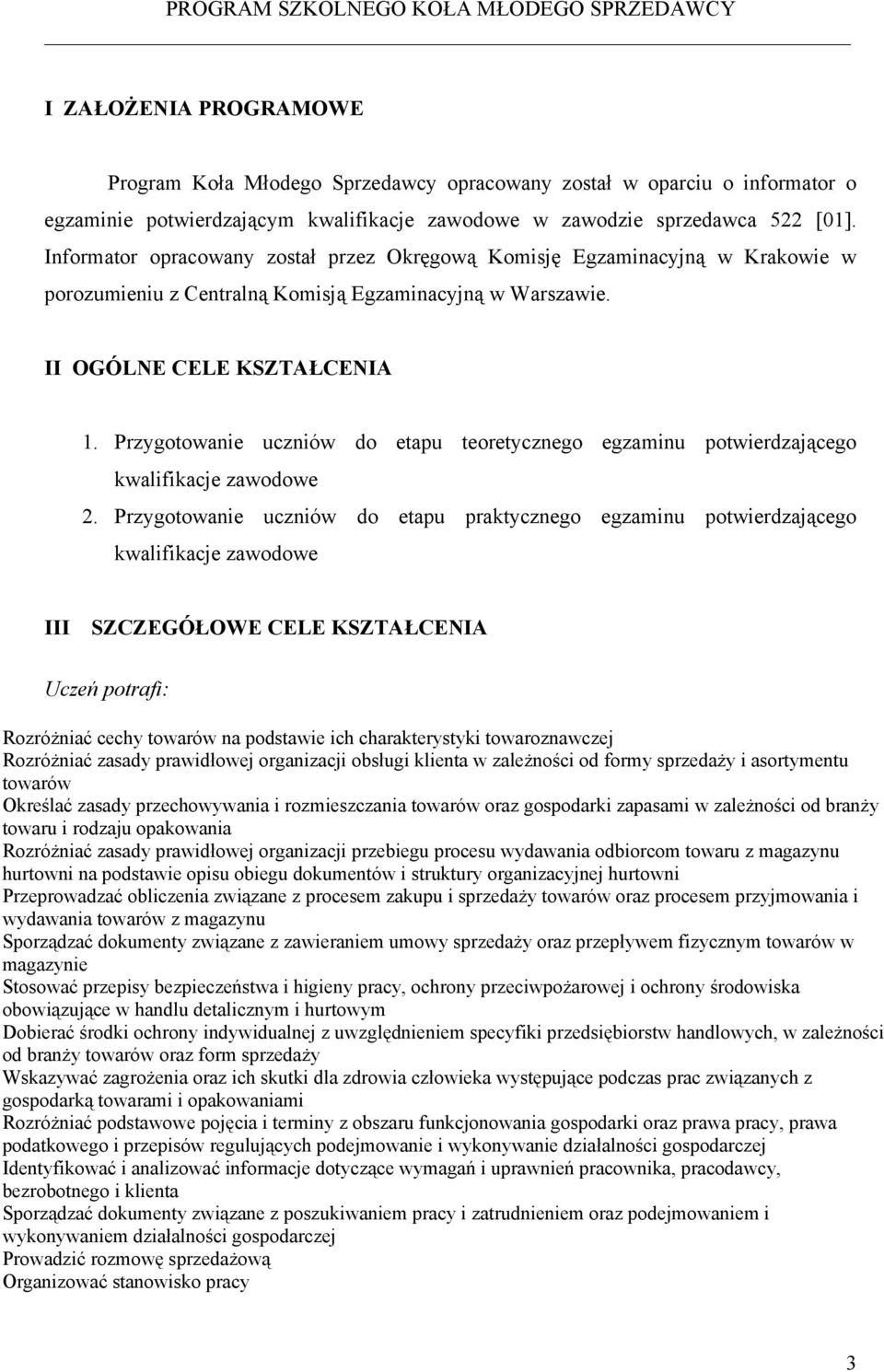 Przygotowanie uczniów do etapu teoretycznego egzaminu potwierdzającego kwalifikacje zawodowe 2.