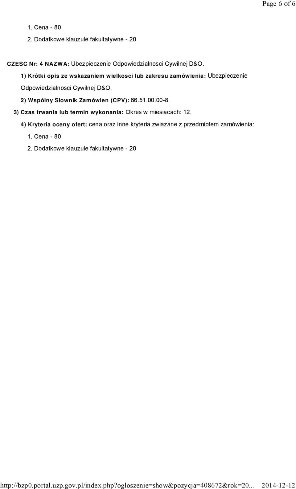 1) Krótki opis ze wskazaniem wielkosci lub