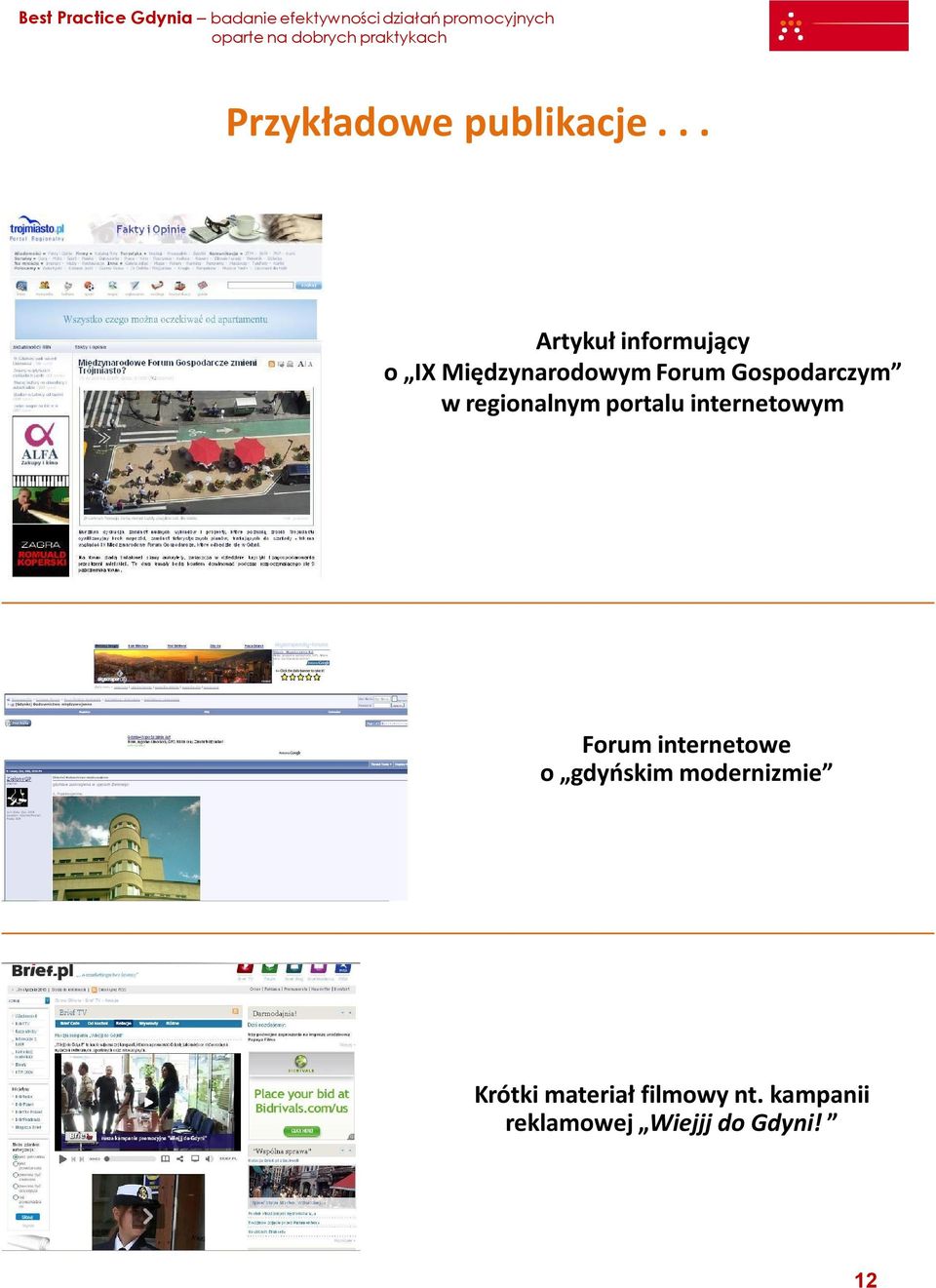 Gospodarczym w regionalnym portalu internetowym Forum