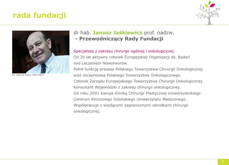 Pełnił funkcję prezesa Polskiego Towarzystwa Chirurgii Onkologicznej oraz wiceprezesa Polskiego Towarzystwa Onkologicznego.