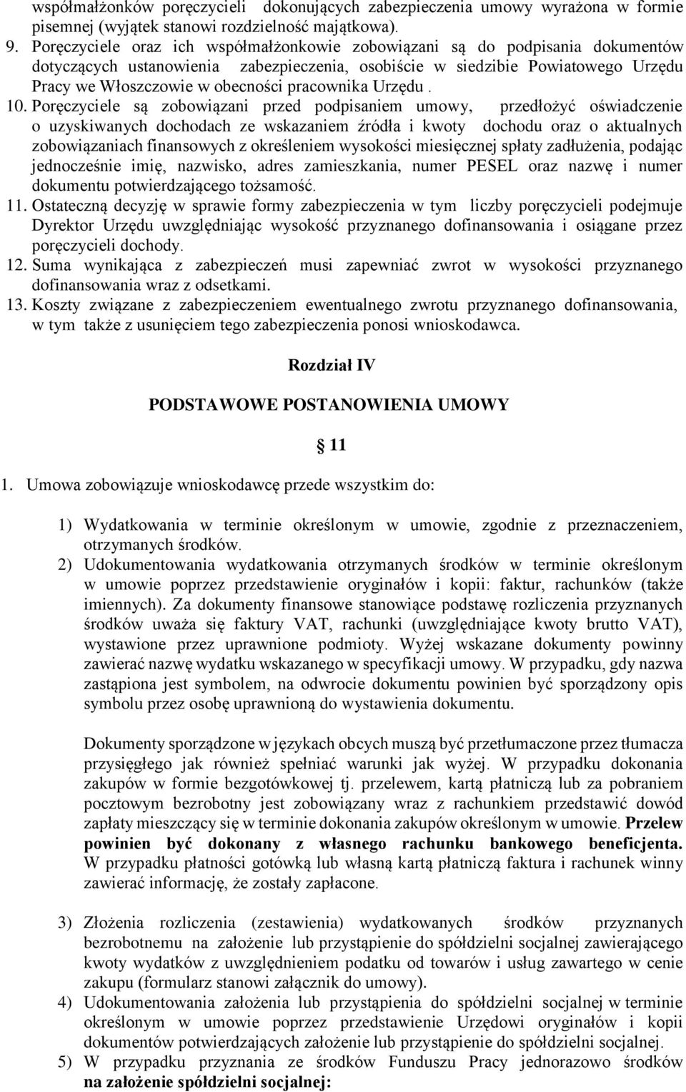 pracownika Urzędu. 10.
