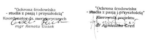 5 Postanowienia końcowe 1. Regulamin wchodzi w życie z dniem 1 października 2011 r. i obowiązuje przez cały okres realizacji Projektu. 2. Projektodawca zastrzega sobie prawo zmiany Regulaminu.