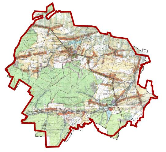 Rysunek 2. Studium uwarunkowań i kierunków zagospodarowania przestrzennego Gminy Borkowice (http://www.portal.gison.