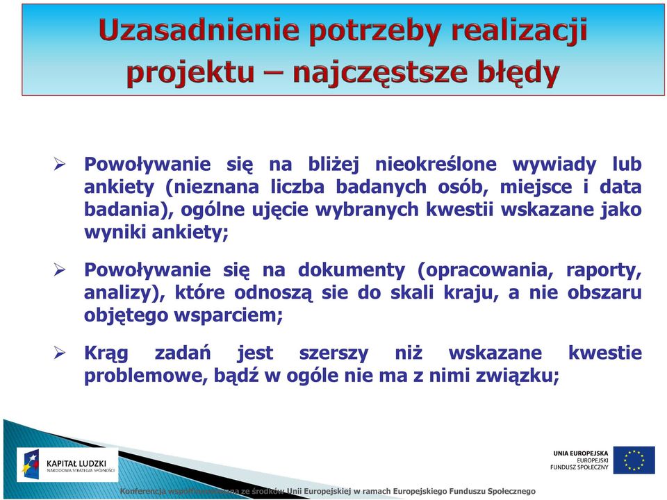 dokumenty (opracowania, raporty, analizy), które odnoszą sie do skali kraju, a nie obszaru objętego