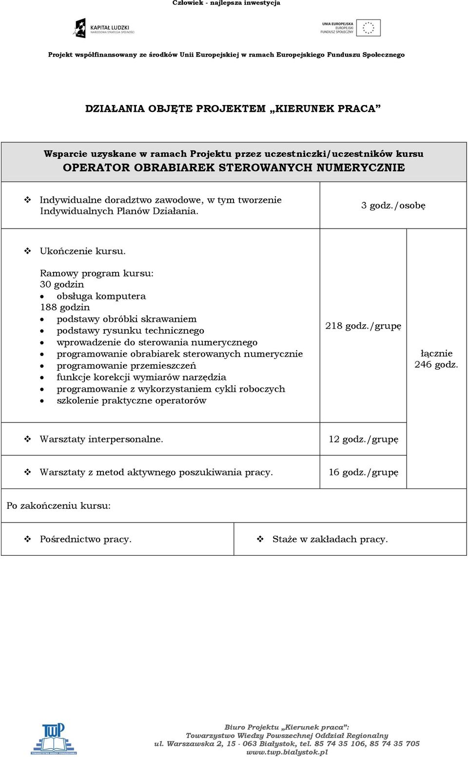 sterowanych numerycznie programowanie przemieszczeń funkcje korekcji wymiarów narzędzia