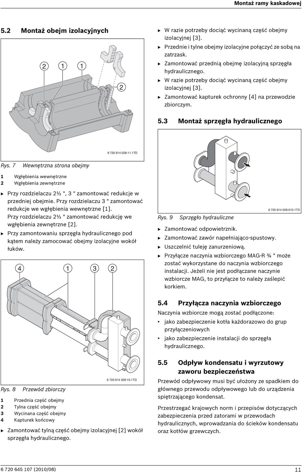 3 Montaż sprzęgła hydraulicznego 6 720 614 028-11.1TD Rys.