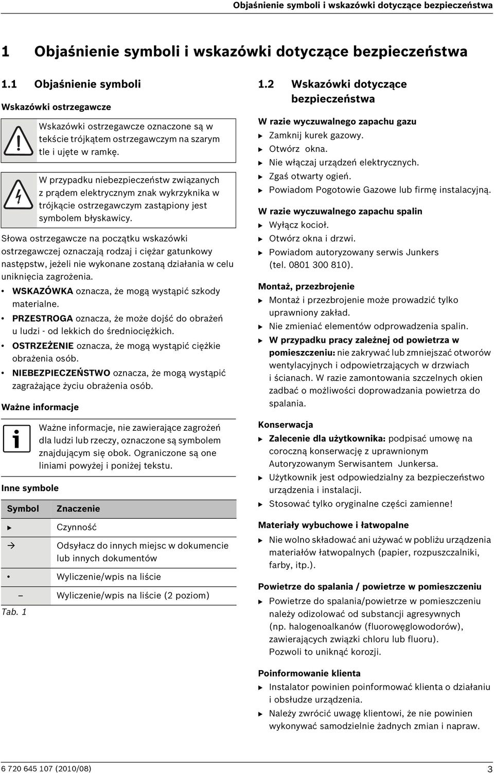 uniknięcia zagrożenia. WSKAZÓWKA oznacza, że mogą wystąpić szkody materialne. PRZESTROGA oznacza, że może dojść do obrażeń u ludzi - od lekkich do średniociężkich.
