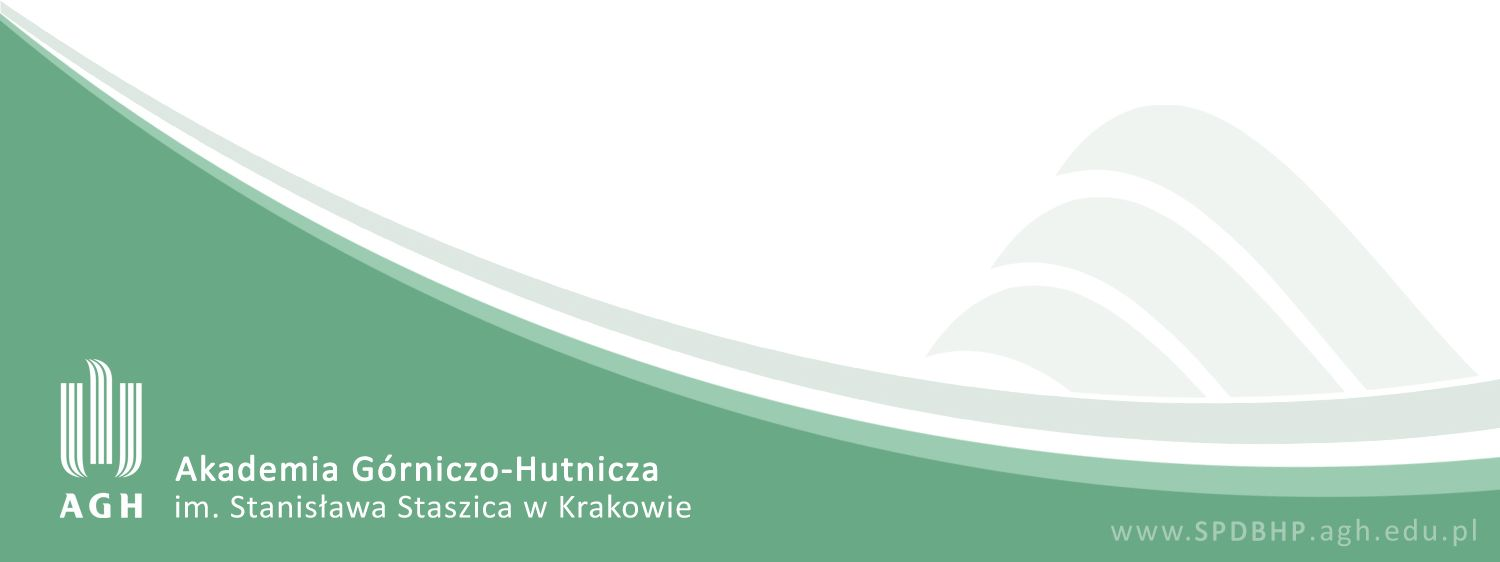 dr hab. inż. Zbigniew BURTAN Kierownik Studiów Podyplomowych paw. A-4, pok. 205, tel. 12-617-49-30 Prodziekan ds. Kształcenia Niestacjonarnego paw. A-4, pok. 5, tel.