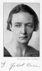 Irena Joliot-Curie 1897-1956 Córka Marii Curie-Skłodowskiej.