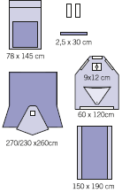 Pytanie nr 6 Dotyczy: pakiet nr 4 Czy Zamawiający dopuści zestaw ginekologiczny: 1 serweta stołu Mayo, wzmocniona 78 x 145 cm, złożona teleskopowo 2 ręczniki do rąk 32 x 34cm 1 uchwyt na przewody z