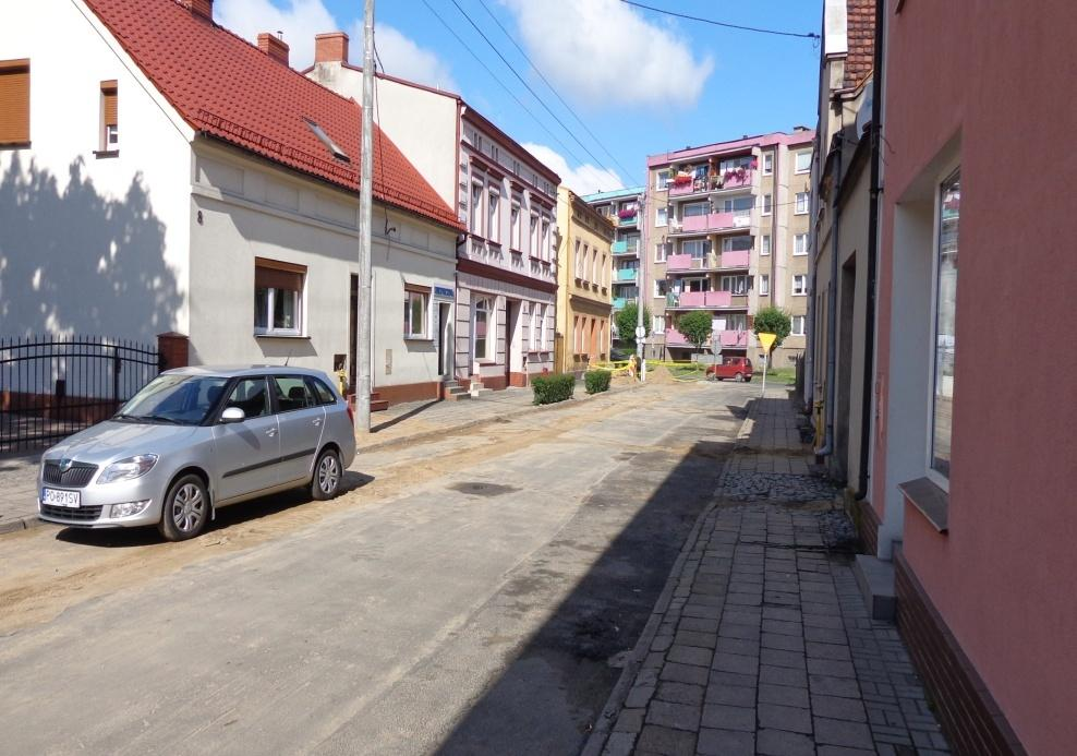 Przebudowa ul. Wiosny Ludów Przedsiębiorstwo Transportowo Spedycyjno Handlowe PRA-MAS sp. z o.o. przystąpiło do przebudowy ul.