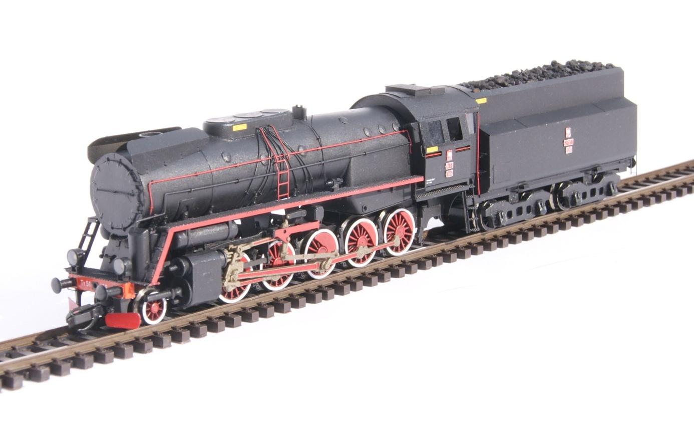 UMF Unique Model Factory Konrad Wawryn 23-107 Strzyżewice, Pszczela Wola 4/2 REG. 060729881, NIP 7132888836 tel. 693276261, www.eaos.pl Parowóz Ty51 - instrukcja montażu.