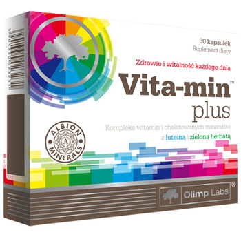 Witaminy i minerały > Model : Producent : Olimp VITAMIN Plus połączenie witamin i minerałów, stworzone z myślą o osobach aktywnie uprawiających sport.