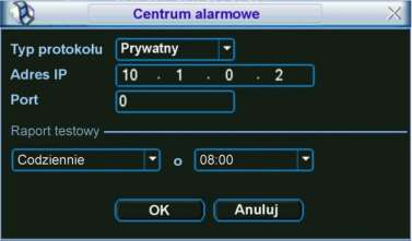 STRUKTURA MENU I OPIS DOSTĘPNYCH FUNKCJI zdarzenia, a zatem i wysyłanego do serwera FTP.