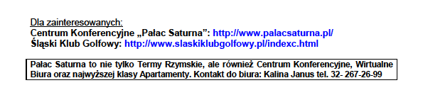 Relacja z GOLF BUSINESS