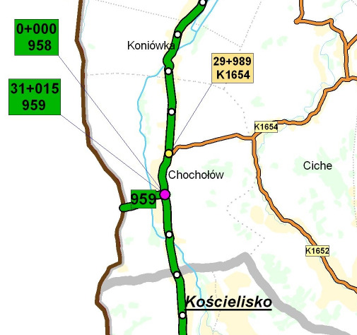 5 2.Funkcja drogi W projektowanym systemie droga pełni waŝną funkcję łącznika pomiędzy Podhalem a Oravą.