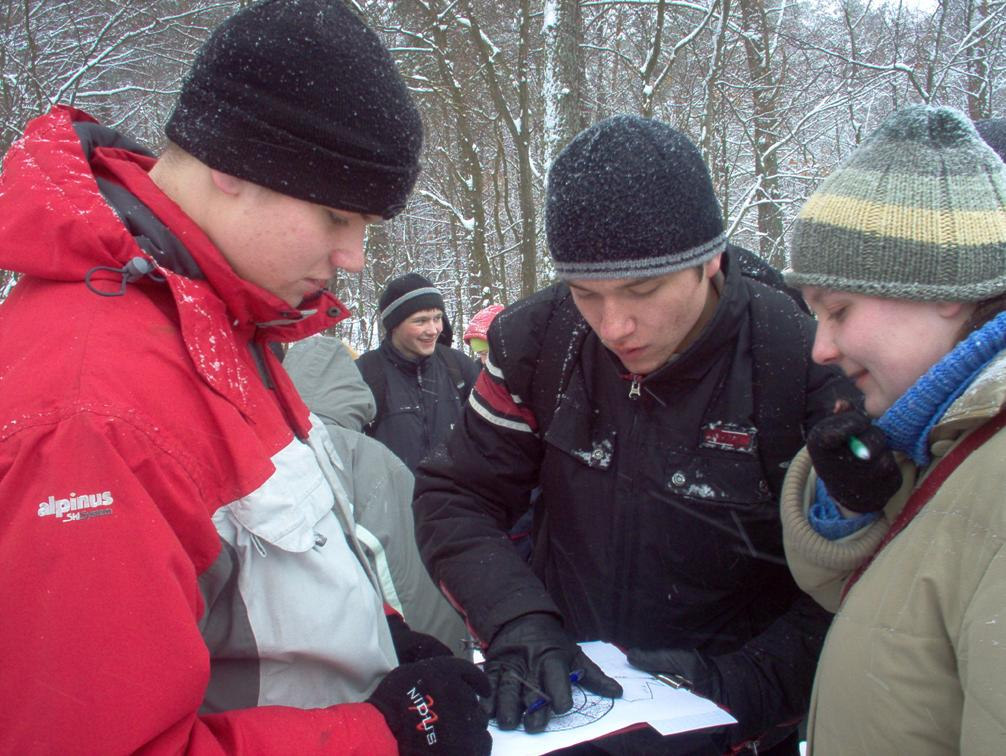 adaptacja sali do naszych organizatorskich potrzeb oraz obserwacja uczestników, którzy zmagali si z konkursem Niespodziewank, do którego układałam pytania.