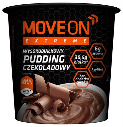 Linia produktów MoveOn Extreme to pełnowartościowe posiłki w postaci owsianek i puddingów wzbogacone dodatkową porcją białka.