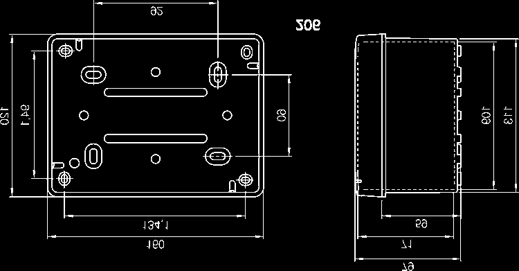 Seria CUBIK Normy: EN 60670-, EN 60670-22 PUSZKI INSTALACYJNE - IP 55 DO MONTAŻUNATYNKOWEGO Stopień ochrony: IP55 Temperatura pracy: -25 C do +60 C Odporność mechaniczna: IK 07 Materiał odporny na