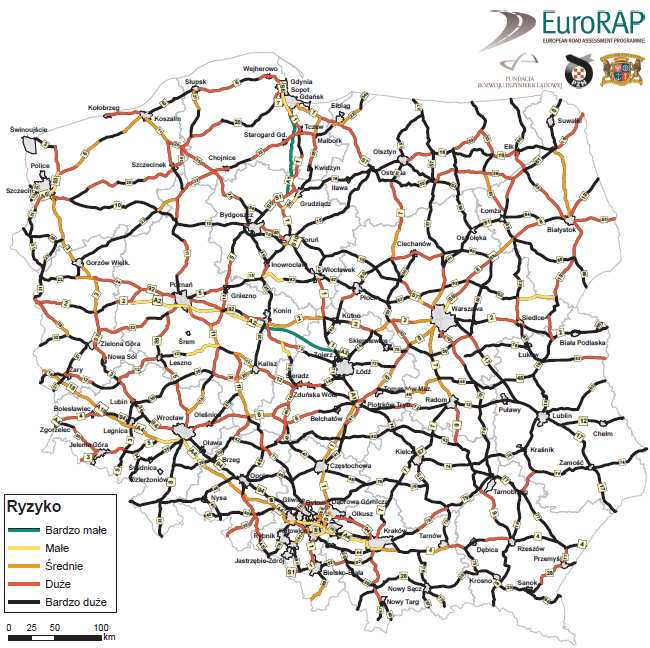 BEZPIECZEŃSTWO W TRANSPORCIE DROGOWYM JAKO PROBLEM... 807 bardzo małe 1,2% małe 3,7% średnie 9,3% bardzo duŝe 59,7% duŝe 26,1% Wykres 8.