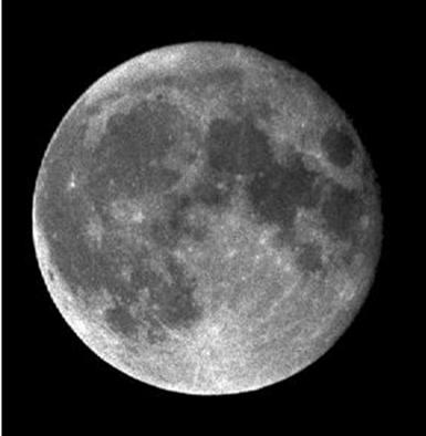 Ruch orbitalny Księżyca Obserwowane tarcze