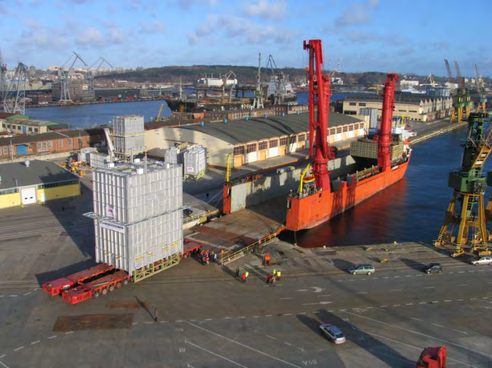 Rozbudowa infrastruktury portowej do obsługi statków
